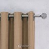 پرده آماده - گارنت کد 808 رنگ نسکافه ای تیره