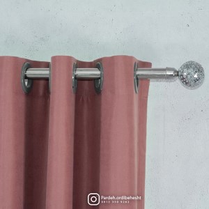 پرده آماده - گارنت کد 817 رنگ کالباسی