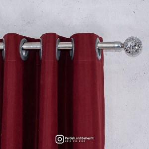 پرده آماده - گارنت کد 822 رنگ زرشکی