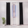 پرده آماده - گارنت کد 839 رنگ مشکی